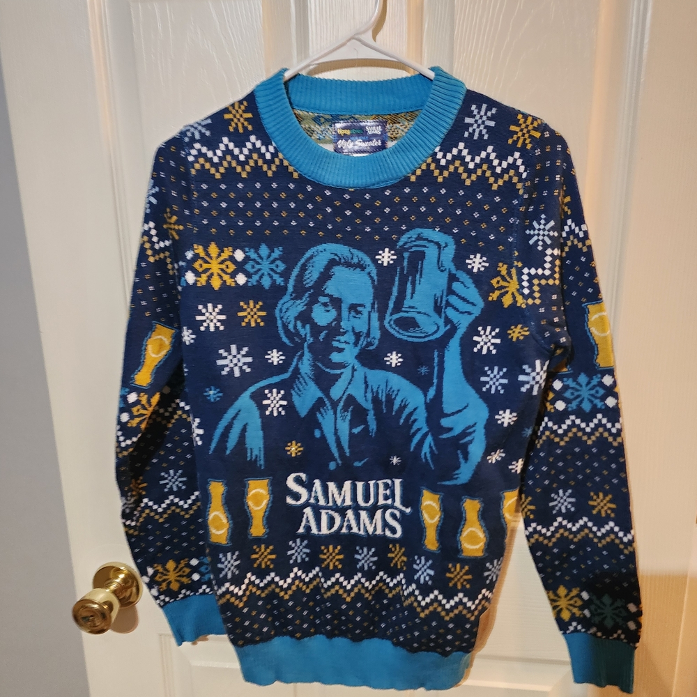 Tipsy Elves Samuel Adams Sweater Size Small